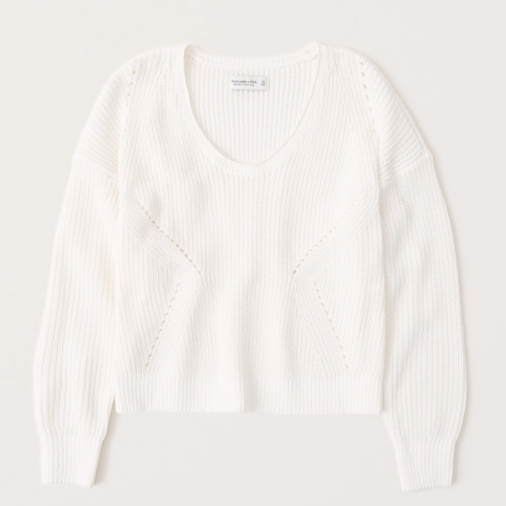 Abercrombie Slouchy Chenille Sweater